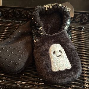 🌷3 for $12 Hyde & Eek Ghost Slipper Gripper Socks Size Small 5-7 Women’s